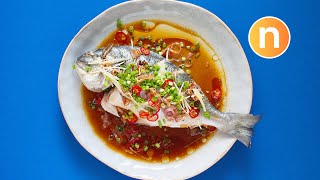 Steamed Fish Nyonya Cooking [upl. by Dielu]