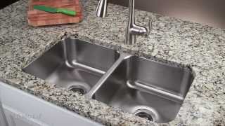 Howto Install a Stainless Steel Undermount Kitchen Sink  Moen Installation [upl. by Serdna757]