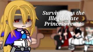 Surviving as The Illegitimate Princess reacts to Sir Parciels real parents as  Manhwa reacts [upl. by Annal]