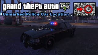 Unmarked police car location  GTA 5 [upl. by Mw33]