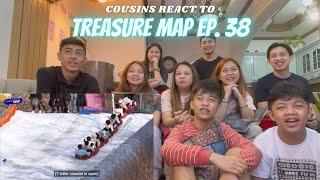 COUSINS REACT TO TREASURE MAP EP38 🛷 트레저맵 셀프 분량 뽑기 🛷 눈썰매장에서 생긴 일 [upl. by Auhel]