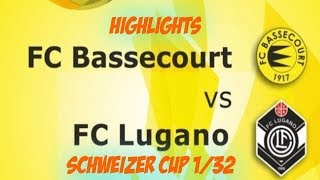 Fc Bassecourt vs Fc Lugano 120817 [upl. by Oihsoy]