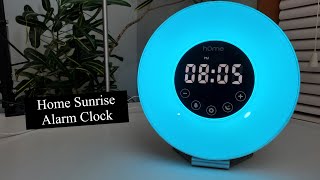 hOmeLabs Sunrise Alarm Clock  Review [upl. by Assilen415]