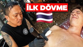 İLK DÖVMEMİ Taylandda Yaptırdım 🇹🇭 [upl. by Cleland434]