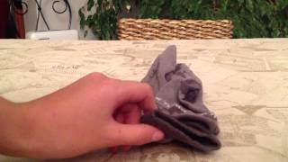 Pliage des chaussettes  Astuce Rangement [upl. by Ewnihc651]