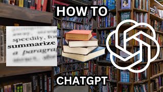 How to Summarize Books Using ChatGPT  Audiobooks Included [upl. by Jephum]