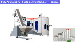 150ml Fully Automatic PET bottle blowing machine4cavities [upl. by Currie379]