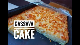 Cassava Cake  Filipino Meryenda [upl. by Phippen]