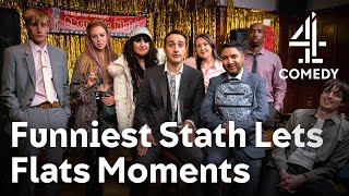 The Funniest Stath Lets Flats Moments We Couldnt Stop Laughing At  Channel 4 [upl. by Mundy]