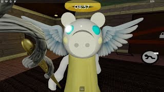 ROBLOX PIGGY ANGEL JUMPSCARE  Roblox Piggy [upl. by Arola]