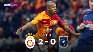 Galatasaray 2  0 MBaşakşehir  Maç Özeti  201718 [upl. by Eira]