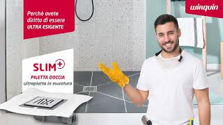 Piletta doccia ULTRA PIATTA SLIM [upl. by Orelee]