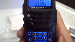 Setting Repeater FirstCom FC27 Dual Band [upl. by Idurt739]