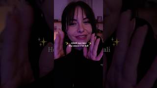 ASMR Repeating my intro “Hey coucou c’est Kali » [upl. by Randa]