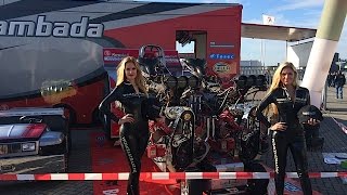 Paddock girls with Team Lambada TT Circuit van Assen [upl. by Yanahc]