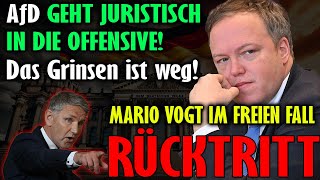 🚨Rücktritt Mario Vogt im freien Fall AfD geht juristisch in die Offensive [upl. by Pressey535]