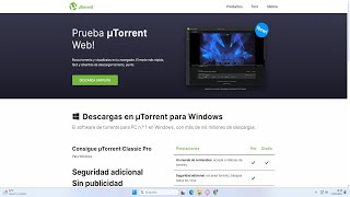 Cómo descargar uTorrent y uTorrent WEB Tutorial Windows 1011 [upl. by Leima]