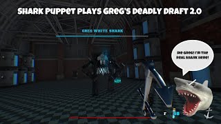 SB Movie Shark Puppet plays Greg’s Deadly Draft 20 [upl. by Ateekan]