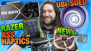 HW News  Ubisoft is UbiSued Razers Brainwashing Con RTX 5070 New Noctua Fan [upl. by Faun874]