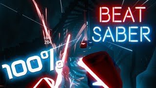 Beat Saber EXPERT 100 Bills PERFECT 100 Combo [upl. by Aninaig849]