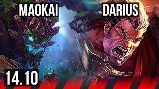 MAOKAI vs DARIUS TOP  3215 500 games  KR Grandmaster  1410 [upl. by Pippo684]