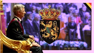 Belgian Coronation Ceremony   21072013 [upl. by Den]