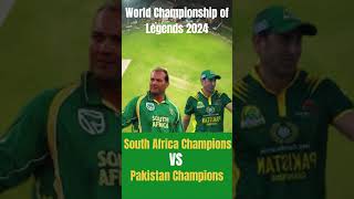 World Championship of Legends 2024 Schedule  South Africa Champions vs Pakistan Champions [upl. by Annabel]