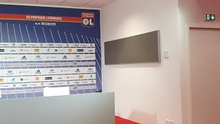 OL  Metz  conférence de Maxwel Cornet [upl. by Cordeelia]