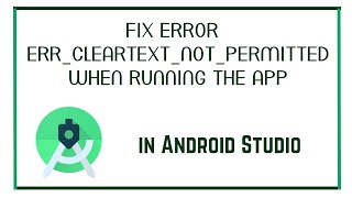 How To Fix netERR CLEARTEXT NOT PERMITTED and ERR CACHE MISS On Android [upl. by Luise924]