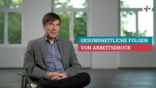 Gesundheitliche Folgen von Arbeitsdruck  Gesunde Arbeit [upl. by Inad]