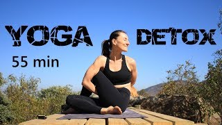 Yoga DETOX  mejorar digestion circulacion desintoxicar todos niveles  MalovaElena [upl. by Apurk]