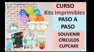 Cómo hacer KIT IMPRIMIBLES con POWERPOINT [upl. by Renata]