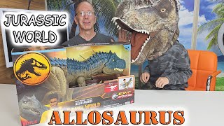 🦖 Jurassic World Chaos Theory Epic Evolution Super Colossal Allosaurus Dinosaur🦕 [upl. by Granger]