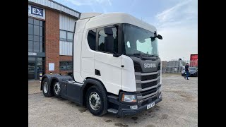 SCANIA NEW GENERATION R450 6X2 TRACTOR UNIT 2018  SL68 VNP [upl. by Geoff67]