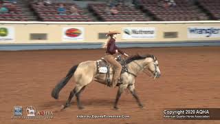 2020 AQHA 14 18 Ranch Riding [upl. by Otrebogir541]