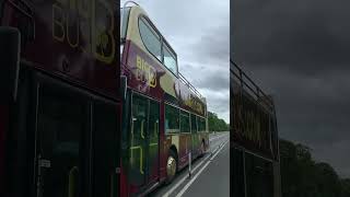 BigBus Dublin Ex London  Bloom Shuttle   Phoenix Park Chesterfield Avenue  DA223  ADL E400 [upl. by Ardell443]