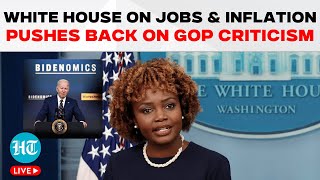 LIVE  WH Briefing JeanPierre Defends Economic Progress Amid 2024 Election Buzz  US Economy [upl. by Aniloj724]