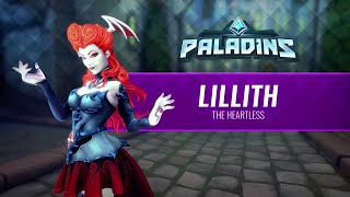 Paladins  Ability Breakdown  Lillith The Heartless [upl. by Johannessen]