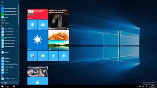 Windows 10 Build 10162 Focus modalità Tablet da TuttoWindows [upl. by Airdnala]