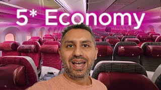 Qatar Airways  Whats economy like in 2024 [upl. by Rizas76]