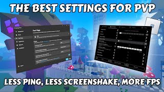 The BEST SETTINGS for Blox Fruits PVP Sensitivity Graphics and More [upl. by Endo309]