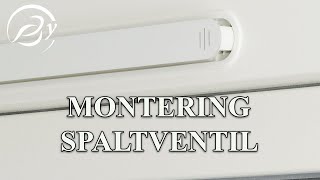 Demontering montering spaltventil [upl. by Tanhya]