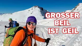 Beliebte Skitour auf den Großen Beil von der Schönanger Alm [upl. by Faina]