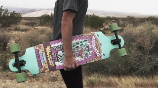 DROP CAT LONGBOARD  Drop Through with Rocker [upl. by Hachman153]