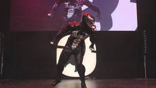 Cosplay based on character Venom Comic con Starcon 2019 [upl. by Cronin67]