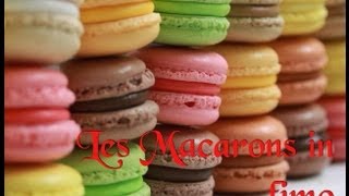 Come fare i Macarons in fimo [upl. by Sigismund386]