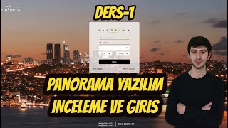 Panorama Univera Muhasebe Yazılımı İnceleme Ve Giriş Ders 1 [upl. by Wehttan]