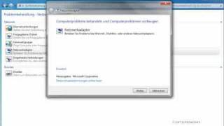 Netzwerkprobleme mit Diagnosetool von Windows 7 lösen  TUTORIAL [upl. by Hanahs155]