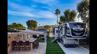 Cathedral Palms RV Resort Premium Site [upl. by Mella]