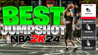 BEST JUMPSHOT FOR GUARDS in NBA 2K24 100 GREENLIGHTS  BEST JUMPSHOTS ON 2K24 [upl. by Melentha]